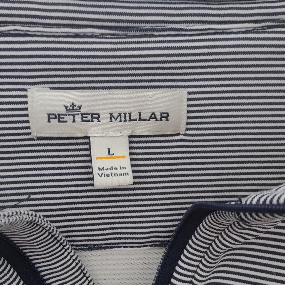 Peter Millar Gray Quarter-Zip Jacket - image 8